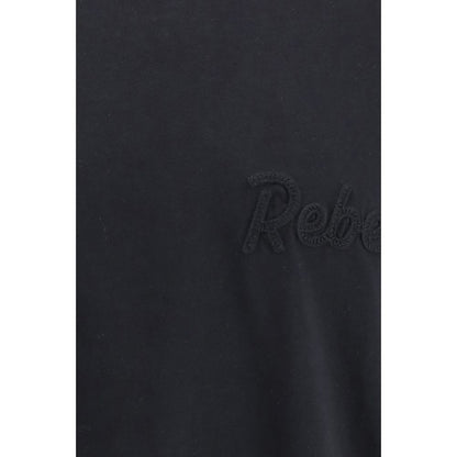 T-Shirt by Dsquared² for men in cotton black features an edgy silhouette, meticulously detailed with a sophisticated and for a truly edgy finish.