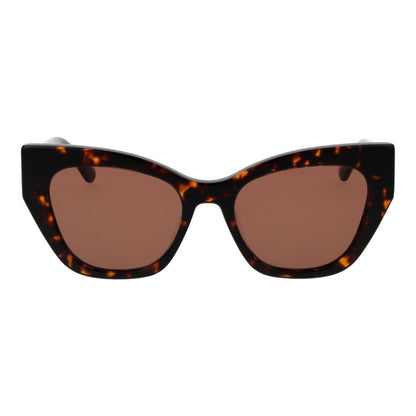 Replay Cat-Eye Non-Polarized Dark-Tint Plastic Sunglasses - Brown