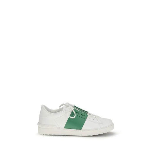 Sneakers by Valentino Garavani for men in bos taurus calf leather white presents a impeccable silhouette as Men's Low Top Slip On Bos Taurus Calf Leather Sneakers, expertly defined by a impeccable low-top slip-on style for a impeccable, high-fashion look.