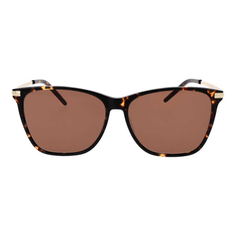 Sunglasses by Replay for women in and multicolor featuring an opulent full-rim square frame design with a sophisticated green coloured frame finish and high-performance non-polarized category-3-dark-tint lens.