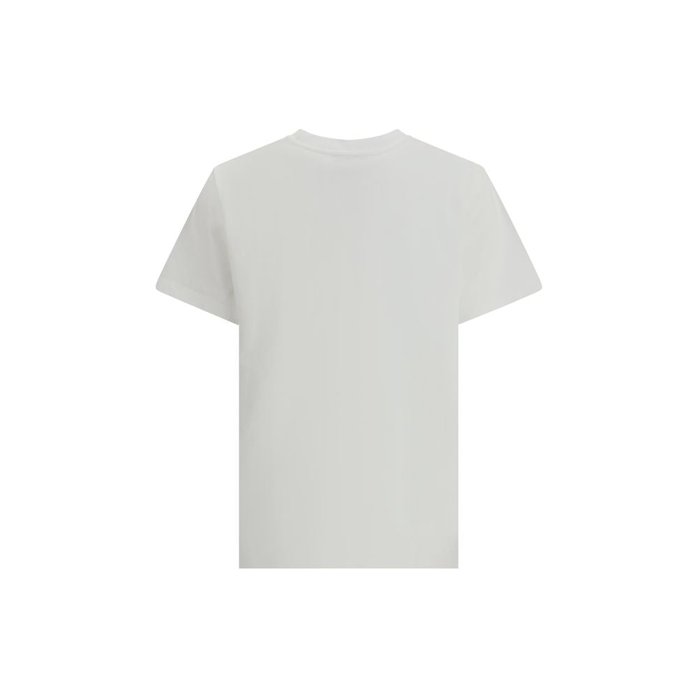 T-Shirt by Coperni for women in cotton white features a plush silhouette, showcasing a sophisticated crew neckline and for a truly plush finish.