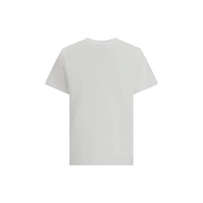 T-Shirt by Coperni for women in cotton white features a plush silhouette, showcasing a sophisticated crew neckline and for a truly plush finish.