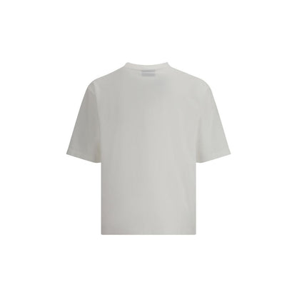 T-Shirt by Dsquared² for men in cotton white features a plush silhouette, showcasing a sophisticated and for a truly plush finish.