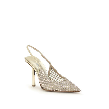 Platform Stiletto Pumps Heels by LE SILLA for women in nylon satin & bos taurus calf leather natural & silver features an effortlessly chic silhouette from the Play Women's Nylon Satin & Bos Taurus Calf Leather Platform Stiletto Pumps Heels collection, showcasing a stiletto platform and effortlessly chic for a effortlessly chic look.