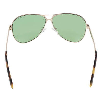 Guess Aviator Mirrored Medium-Tint Metal Sunglasses - Gold