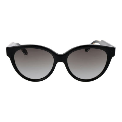 Sunglasses by Replay for women in plastic black features an ethereal full-rim cat-eye frame design with black coloured frame frames and gradient category-2-medium-tint lens for a ethereal finish.