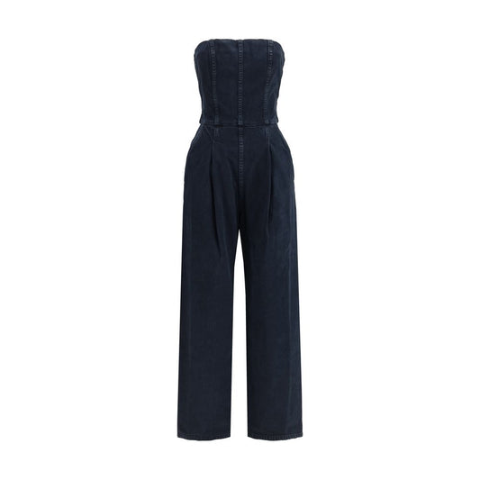One-Piece by Agolde for women in denim cotton blue showcases an fashionable silhouette, artfully incorporating a and for a truly fashionable and refined finish.
