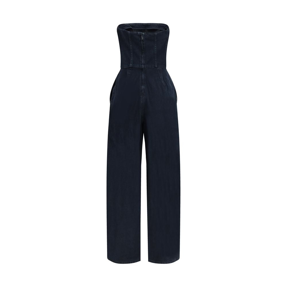 One-Piece by Agolde for women in denim cotton blue features a trendy silhouette, showcasing a sophisticated and for a trendy finish.