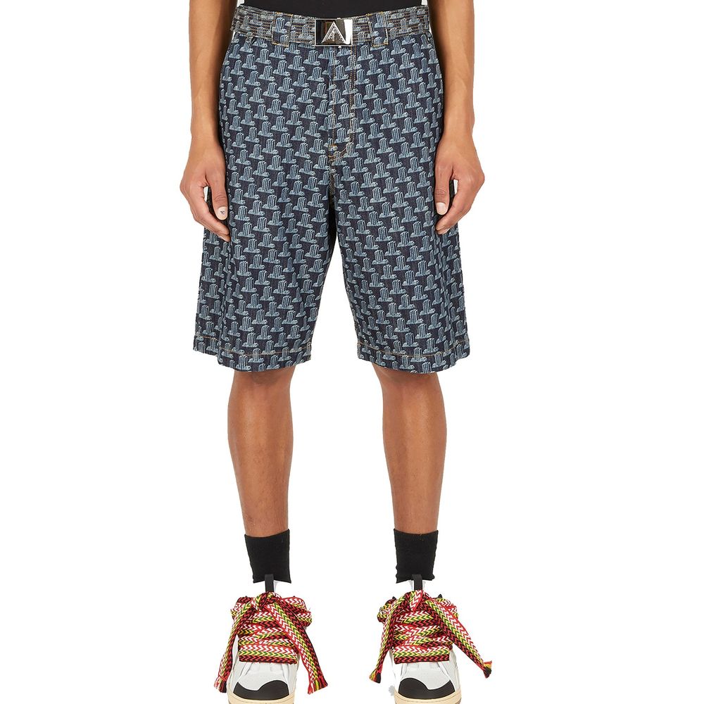 Lanvin Blue Denim Shorts