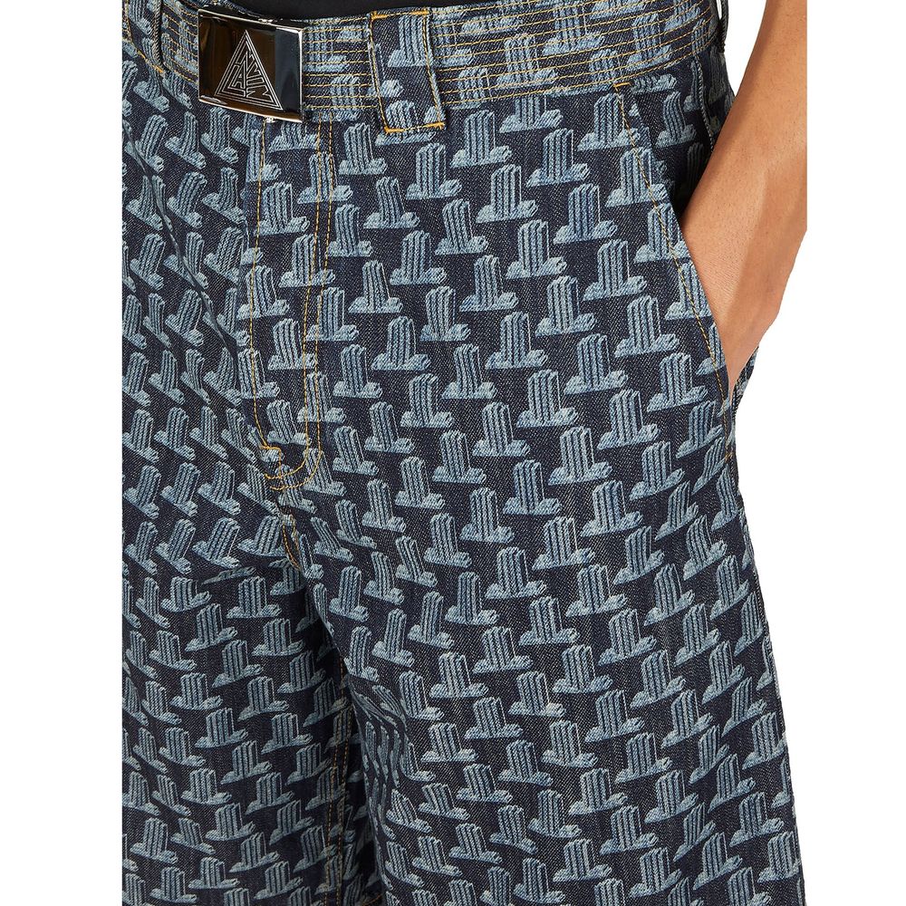 Lanvin Blue Denim Shorts