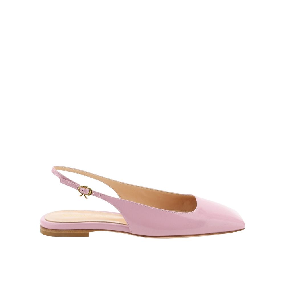 Gianvito Rossi Multicolor Calfskin Strap-On Sandals