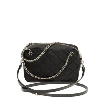 Crossbody Handbag by Prada for women in nylon black features an versatile silhouette, showcasing a secure zipper and versatile with versatile crossbody-strap, shoulder-strap & detachable-strap for a versatile finish.