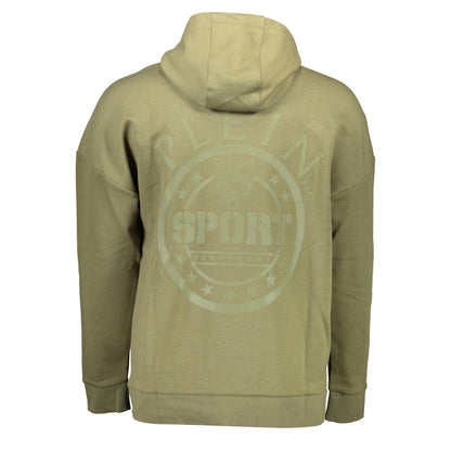 Activewear Sweatshirt by Plein Sport for women in cotton bicolour & green presents a dynamic silhouette, featuring a dynamic and detailed with functional .