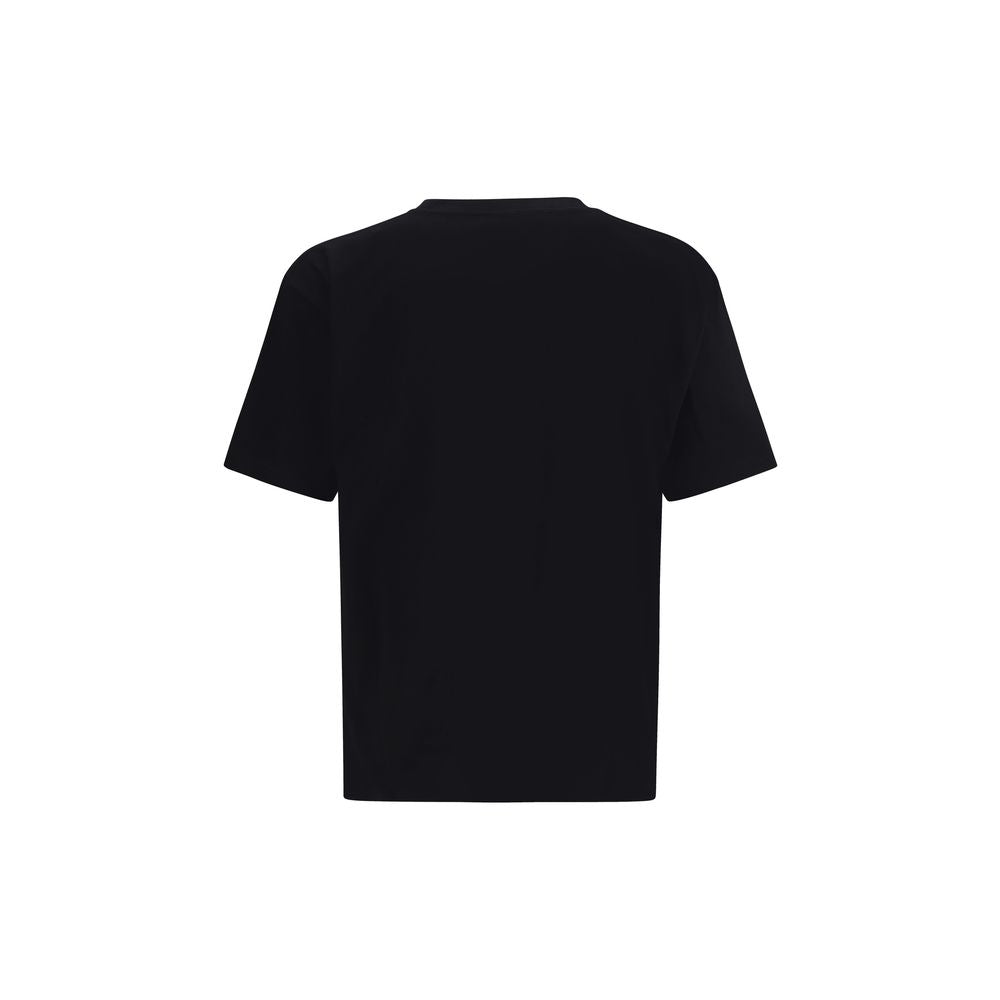 T-Shirt by Valentino Garavani for men in cotton black & print showcases a chic silhouette, artfully detailed with a chic and for a chic finish.