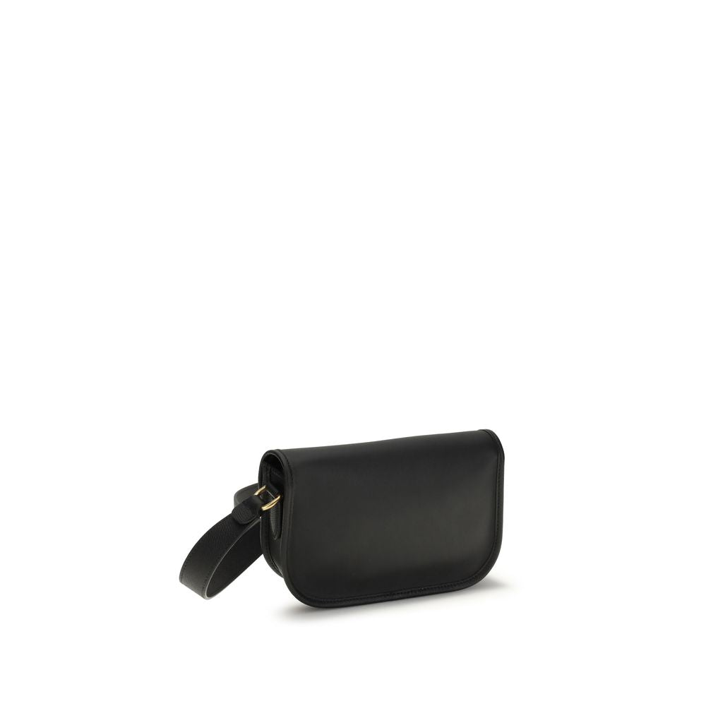 Small Shoulder Bag by Valentino Garavani for men in bos taurus calf suede leather black, gold & signature showcases a enviable silhouette, artfully detailed with a secure magnetic, organized cardholder, and versatile shoulder-strap & adjustable-strap for a enviable look.