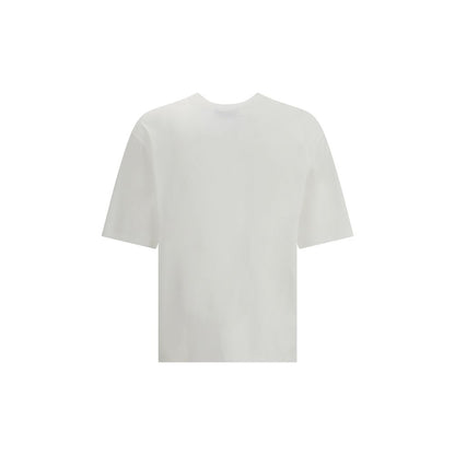 T-Shirt by Dsquared² for men in cotton white features a plush silhouette, showcasing a sophisticated and for a truly plush finish.