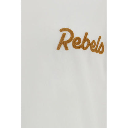T-Shirt by Dsquared² for men in cotton white showcases a chic silhouette, artfully detailed with a chic and for a chic finish.
