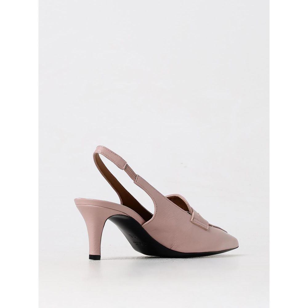 High-Heel Pumps Heels by Via Roma 15 for women in leather and multicolor & pink showcases a effortlessly elegant silhouette as Women's Leather High-Heel Pumps Heels, featuring a effortlessly elegant high-heel and a effortlessly elegant for an elegant look.