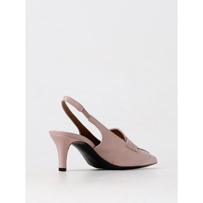 High-Heel Pumps Heels by Via Roma 15 for women in leather and multicolor & pink showcases a effortlessly elegant silhouette as Women's Leather High-Heel Pumps Heels, featuring a effortlessly elegant high-heel and a effortlessly elegant for an elegant look.