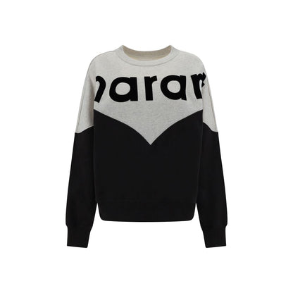 Sweatshirt by Isabel Marant Étoile for women in cotton polyester gray, toile & monogram features an magnificent silhouette, showcasing a sophisticated crew neckline and detail for a truly magnificent finish.