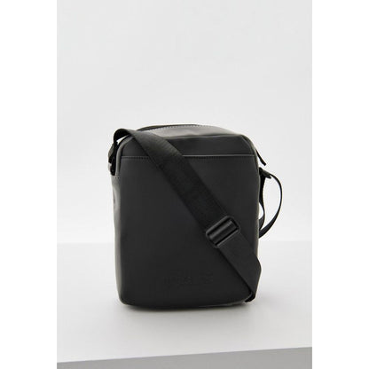 La Martina Polyamide Crossbody Messenger Bag - Black