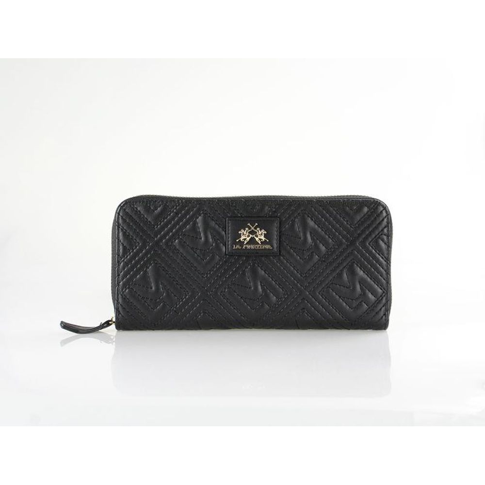 La Martina Polyamide Wallet - Black