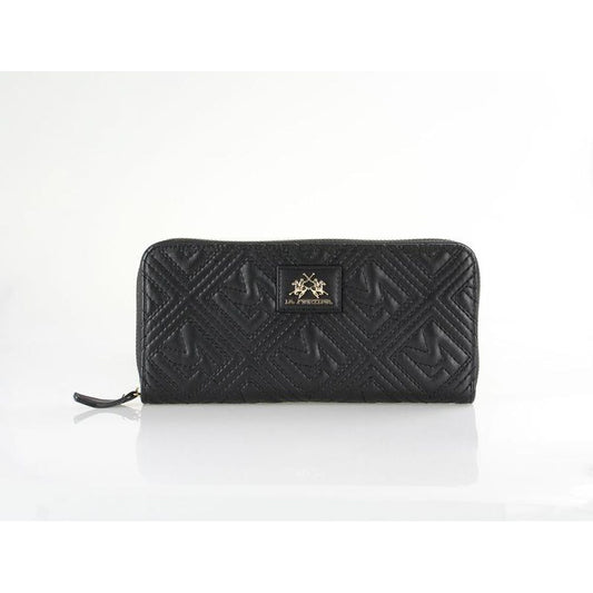 La Martina Polyamide Wallet - Black