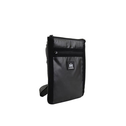 La Martina Polyamide Crossbody Messenger Bag - Black