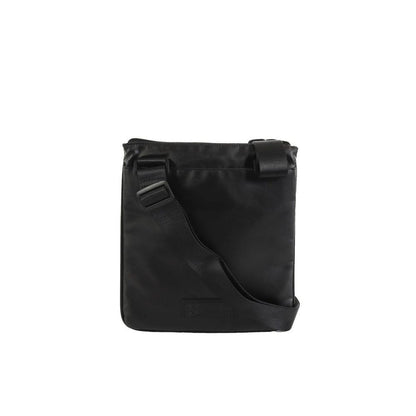 La Martina Polyamide Crossbody Messenger Bag - Black