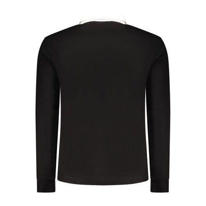 Hooded Hoodie by Pepe Jeans for men in cotton black features an avant-garde silhouette, showcasing a sophisticated and detail for a truly avant-garde finish.