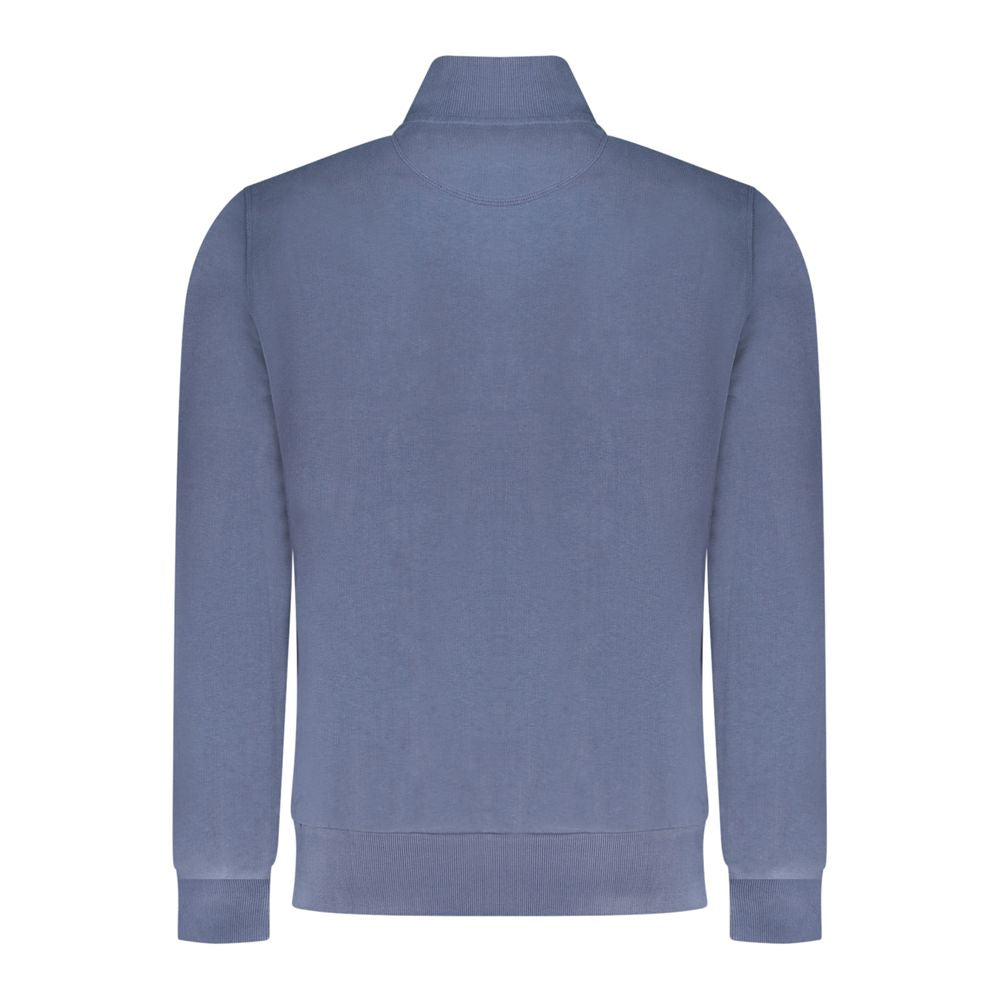 Sweatshirt by North Sails for men in cotton blue presents a smart casual silhouette, featuring a smart casual and for a sophisticated look.