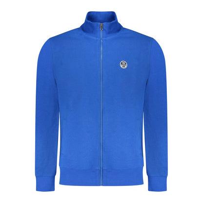 Sweatshirt by North Sails for men in cotton blue & signature features a unrivaled silhouette with a refined and unrivaled detailing for a sophisticated look.