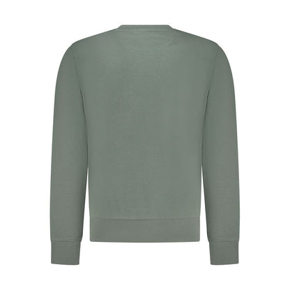 Sweatshirt by North Sails for men in cotton green features an exquisite silhouette, showcasing and crew neckline details for a exquisite look.