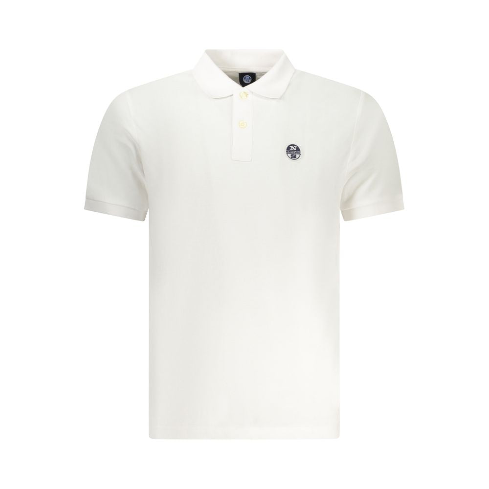 Polo Shirt by North Sails for men in cotton white showcases a enviable silhouette, featuring a refined and for a enviable finish.