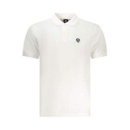 Polo Shirt by North Sails for men in cotton white showcases a enviable silhouette, featuring a refined and for a enviable finish.