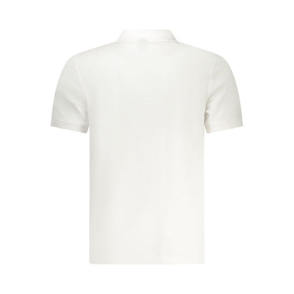 Polo Shirt by North Sails for men in cotton white presents a sleek silhouette, featuring a refined and for a sleek finish.