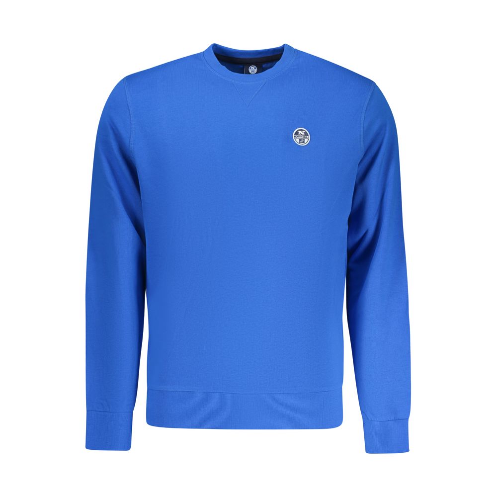 Sweatshirt by North Sails for men in cotton azzurro features an exquisite silhouette, showcasing and details for a exquisite look.