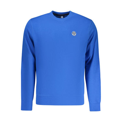Sweatshirt by North Sails for men in cotton azzurro features an exquisite silhouette, showcasing and details for a exquisite look.