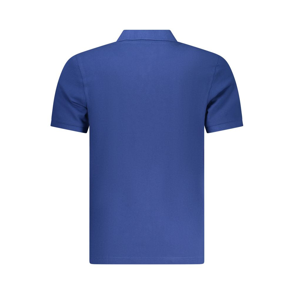 Polo Shirt by North Sails for men in cotton blue presents a crisp silhouette, artfully detailed with a crisp and crisp .