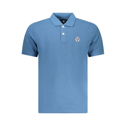 Polo Shirt by North Sails for men in cotton blue & red showcases a enviable silhouette, featuring a refined and for a enviable finish.