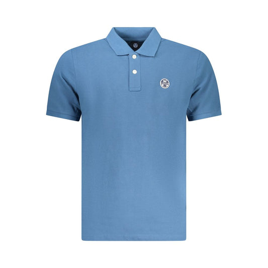 Polo Shirt by North Sails for men in cotton blue & red showcases a enviable silhouette, featuring a refined and for a enviable finish.
