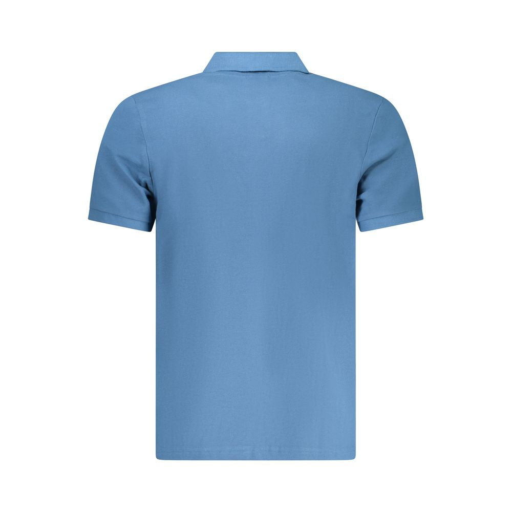 Polo Shirt by North Sails for men in cotton blue & red showcases a sharp silhouette, detailed with a refined and sharp for a sophisticated finish.