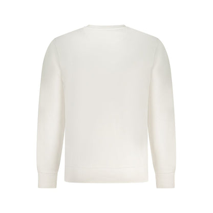 Sweatshirt by North Sails for men in cotton white presents a smart casual silhouette, featuring a smart casual and for a sophisticated look.