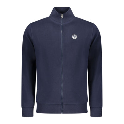 Sweatshirt by North Sails for men in cotton blue features an enviable silhouette, showcasing a premium and refined for a truly enviable finish.