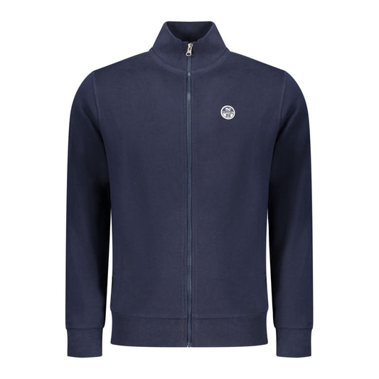 Sweatshirt by North Sails for men in cotton blue features an enviable silhouette, showcasing a premium and refined for a truly enviable finish.