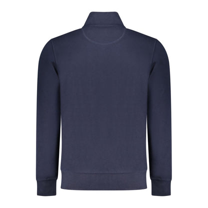 Sweatshirt by North Sails for men in cotton blue features a unrivaled silhouette with a refined and unrivaled detailing for a sophisticated look.