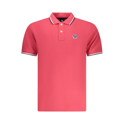 Sweatshirt by North Sails for men in cotton red showcases a slouchy chic silhouette, artfully detailed with a slouchy chic and for a slouchy chic finish.