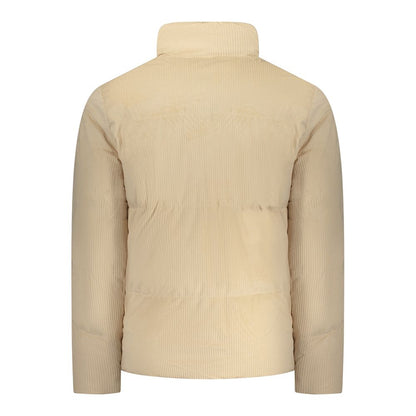 Windbreaker Jacket by Rifle for men in polyester beige features an stylish silhouette, showcasing a sophisticated and performance-driven pockets & windproof for a premium, stylish look.