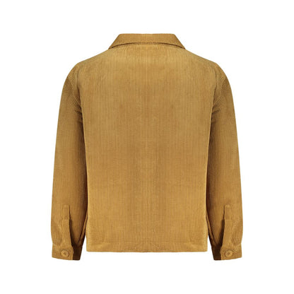 Shirt by Rifle for men in polyester black & brown, featuring a nuanced and nuanced for a sophisticated finish.