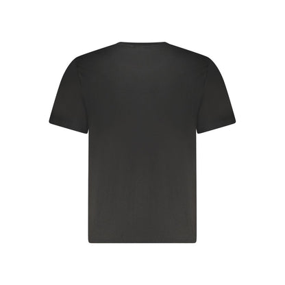 T-Shirt by Pepe Jeans for men in cotton black & print showcases a unassuming silhouette, artfully detailed with a refined and unassuming for a sophisticated, contemporary look.